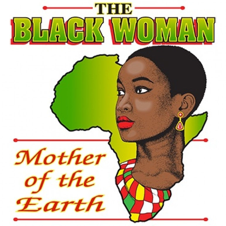 Black Woman Mother Of The Earth